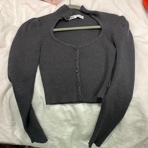 Zara Knit Long sleeve sweater